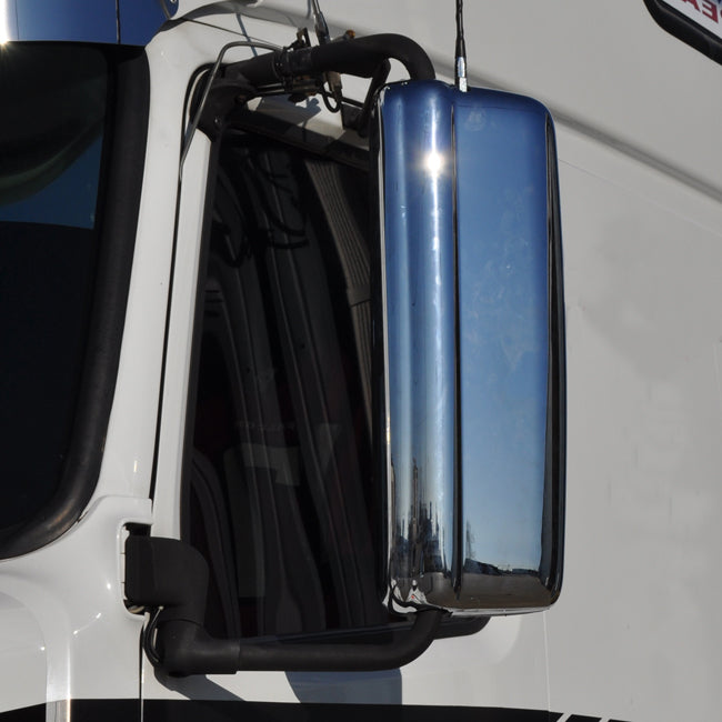 Volvo VN 2003-2011 chrome plastic mirror back - SINGLE