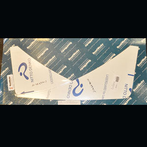 Western Star Constellation stainless steel side of headlight trim - PAIR