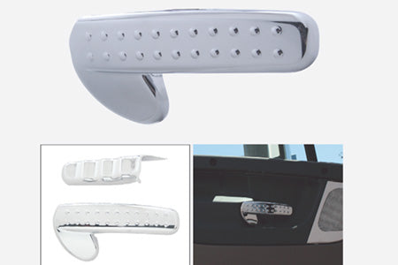 Freightliner Cascadia 2007-2014 chrome plastic interior door handle cover - SINGLE