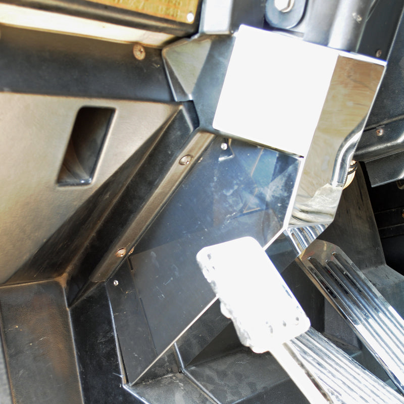 Peterbilt -1994 stainless steel lower steering column cover