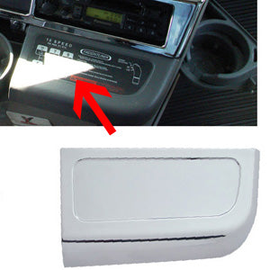 Freightliner Century chrome plastic dash storage compartment cover