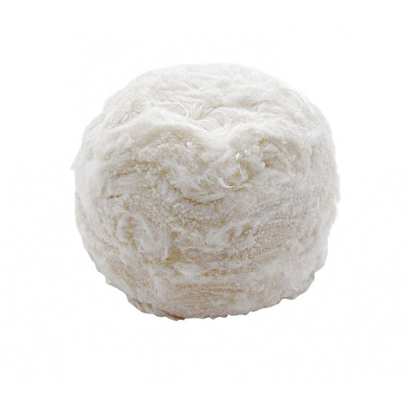 Round shape white muslin polishing wheel - 2" Round