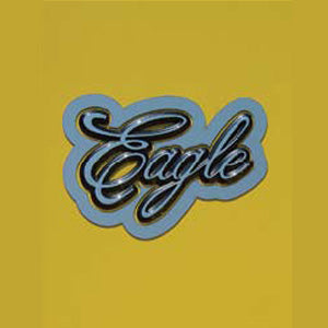 International "Eagle" stainless steel logo trim - PAIR