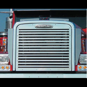 Freightliner Classic/FLD stainless steel grill w/14 horizontal bars