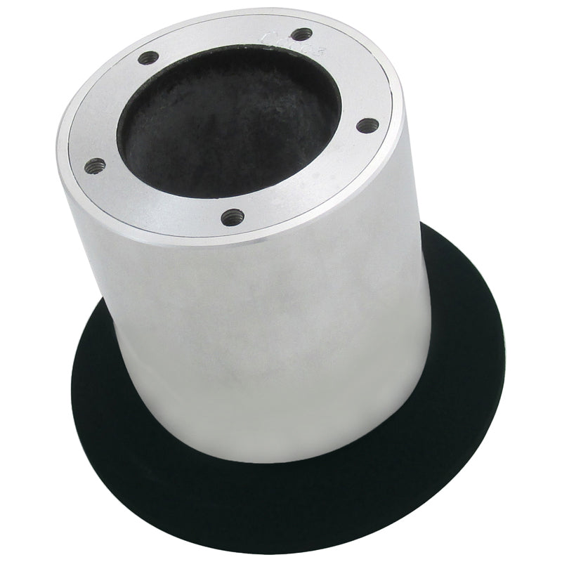 Freightliner 2006+ chrome steering wheel hub adapter kit - 5 hole style