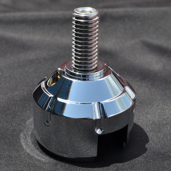 Gear shift knob base with stainless steel threaded stud for Eaton Fuller
