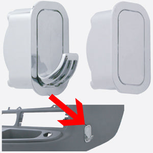 Freightliner Cascadia 2007+ chrome plastic dash hook