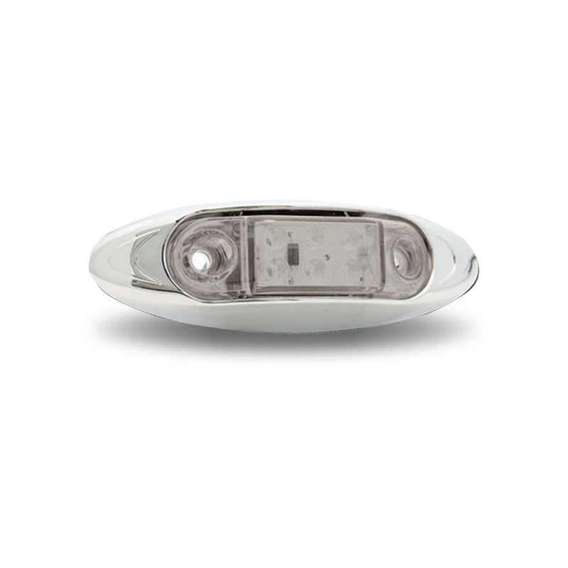 "Infinity" Amber 6 diode LED marker/clearance light - CLEAR lens