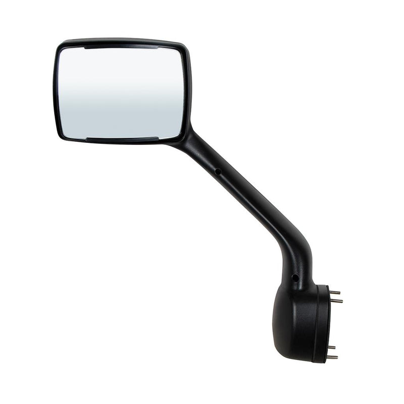 Kenworth T680 / Peterbilt 579 hood mirror assembly with chrome back - SINGLE