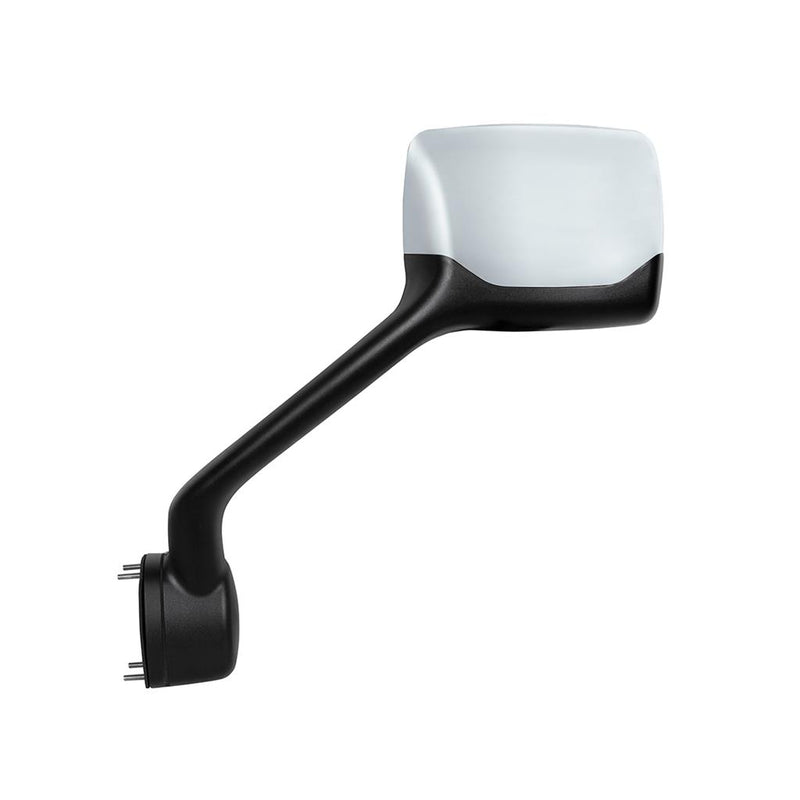 Kenworth T680 / Peterbilt 579 hood mirror assembly with chrome back - SINGLE