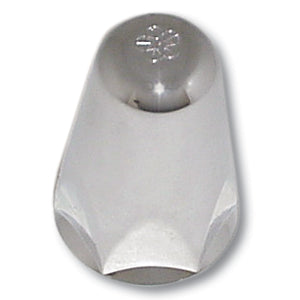 1.5" chrome plastic push on lugnut cover