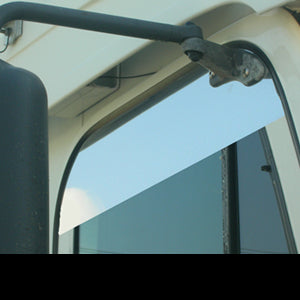 Freightliner Century/Columbia/Coronado stainless steel 8" chopped look door window trim - PAIR