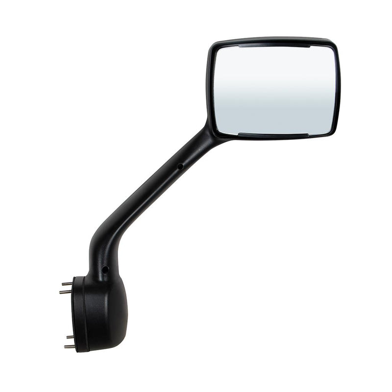 Kenworth T680 / Peterbilt 579 hood mirror assembly with chrome back - SINGLE