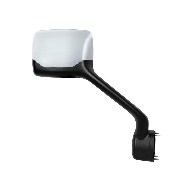 Kenworth T680 / Peterbilt 579 hood mirror assembly with chrome back - SINGLE