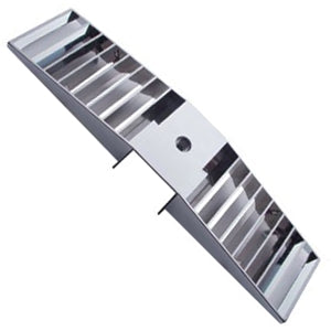 Freightliner Classic/FLD chrome plastic dashtop defroster vent