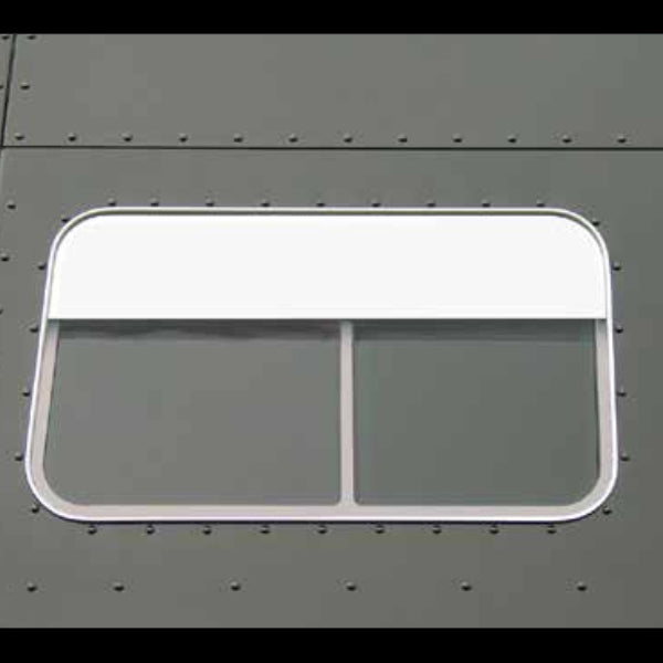 Peterbilt 70" sleeper "chopped look" 5" window trim only - NO SURROUND - PAIR