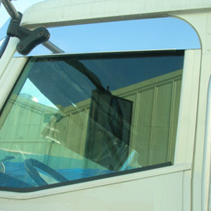 International I-Model stainless steel 5" chopped look door trim - PAIR