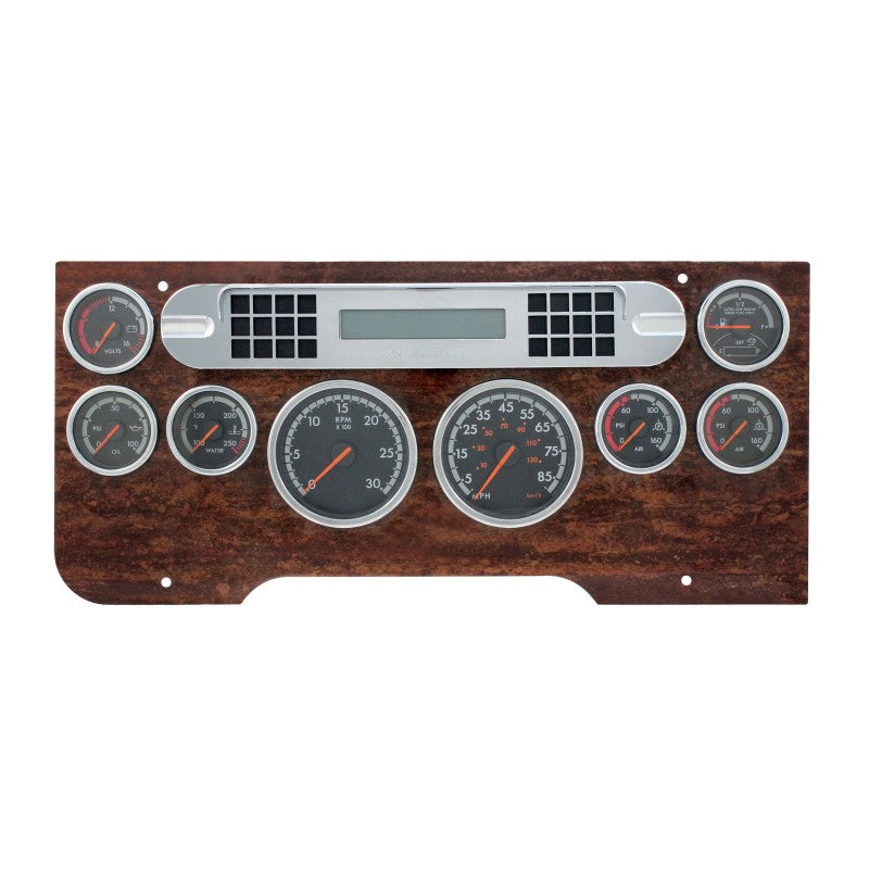 Freightliner Cascadia chrome plastic instrument panel cover