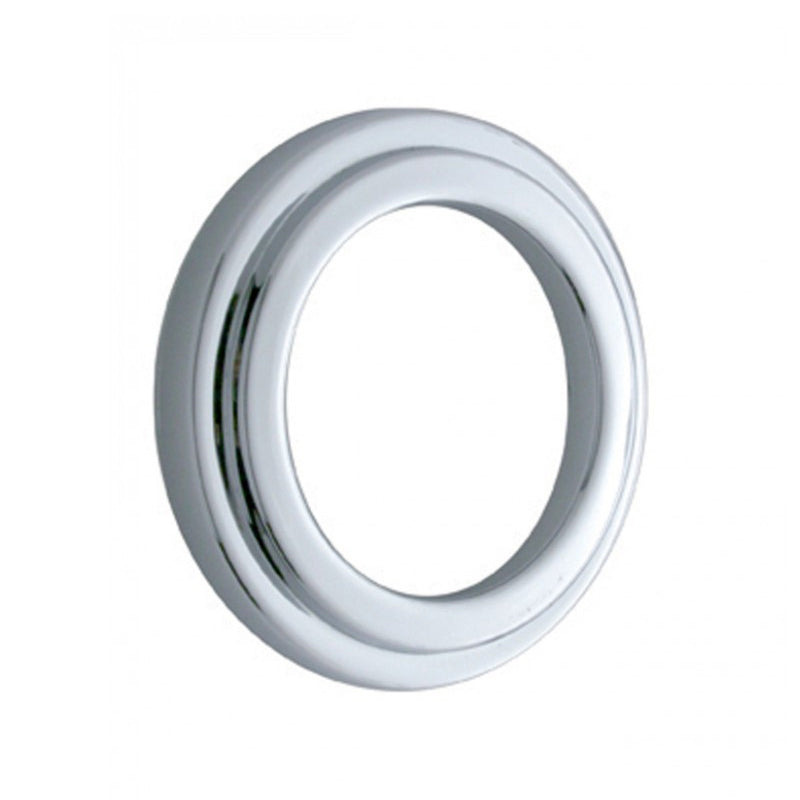 Freightliner Classic/FLD chrome plastic small gauge cover - beveled edge