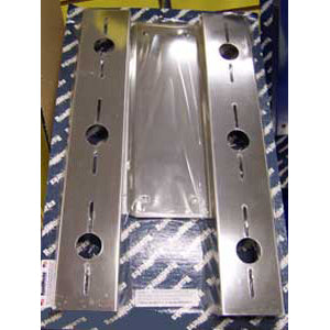 Freightliner Classic 20" Donaldson front air cleaner brackets w/6 combo light holes