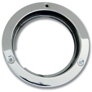 4" round stainless steel mounting flange for Pearl lights