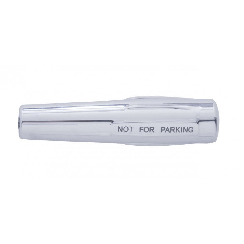 Peterbilt 386/389 chrome plastic "Not For Parking" handle cover