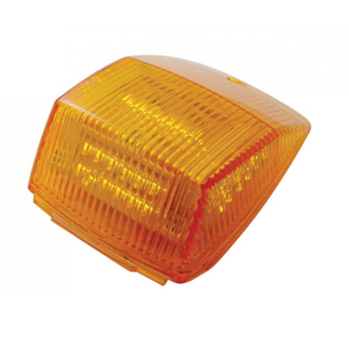 Amber 36 diode Kenworth-style rectangular LED cab light