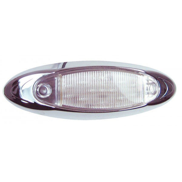 "Infinity" Amber 13 diode LED marker/clearance light - CLEAR lens