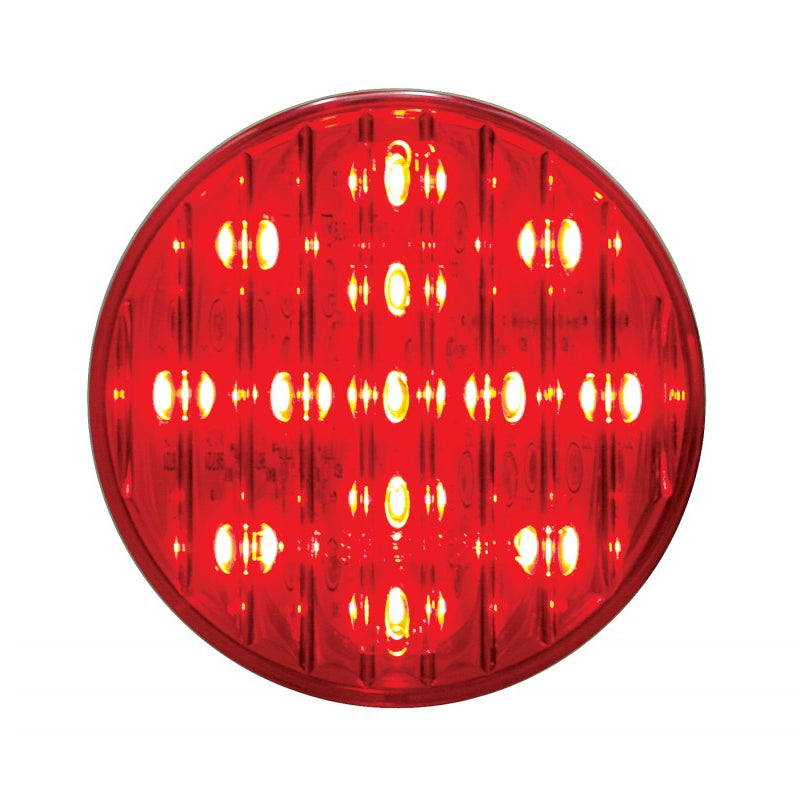 Red 2.5" round 13 diode LED marker/clearance light