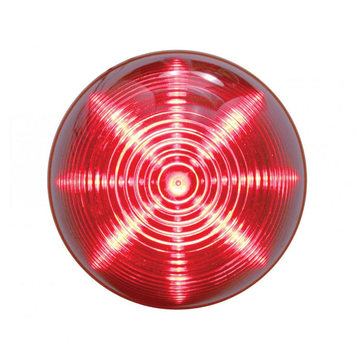 Red 2.5" beehive 13 diode LED marker/clearance light