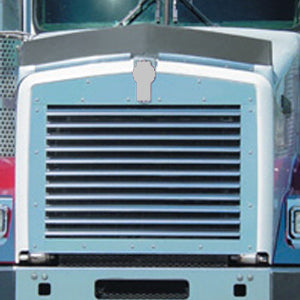 Kenworth T800 1995+ grill w/11 stainless steel louver-style bars