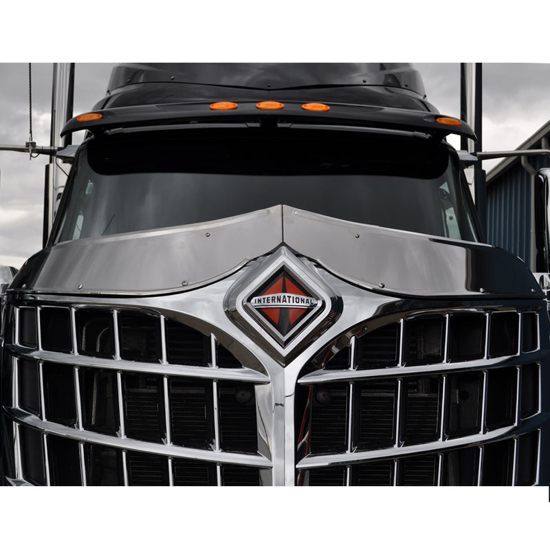 International Lonestar stainless steel bug deflector