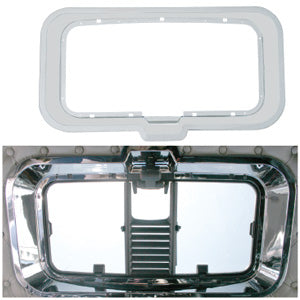 Kenworth W900/T660 2006+ chrome plastic interior sunroof surround
