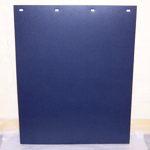 24" x 30" bright colored plastic mudflap - Dark Blue