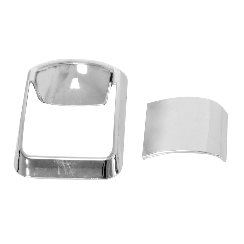 Kenworth W900/T660 chrome plastic door window single switch cover