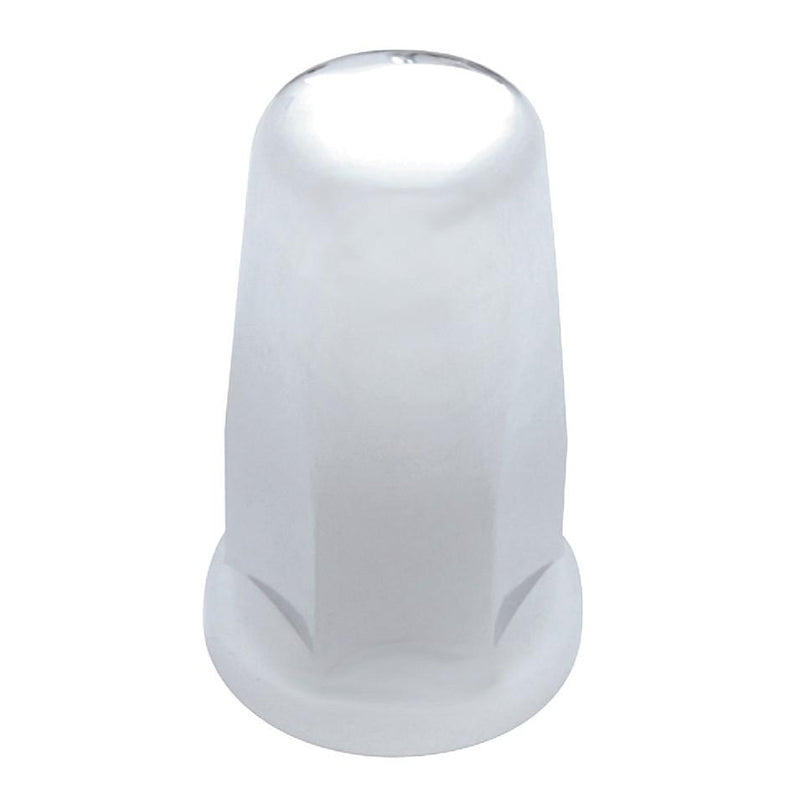 33mm chrome plastic tall push-on style lugnut cover