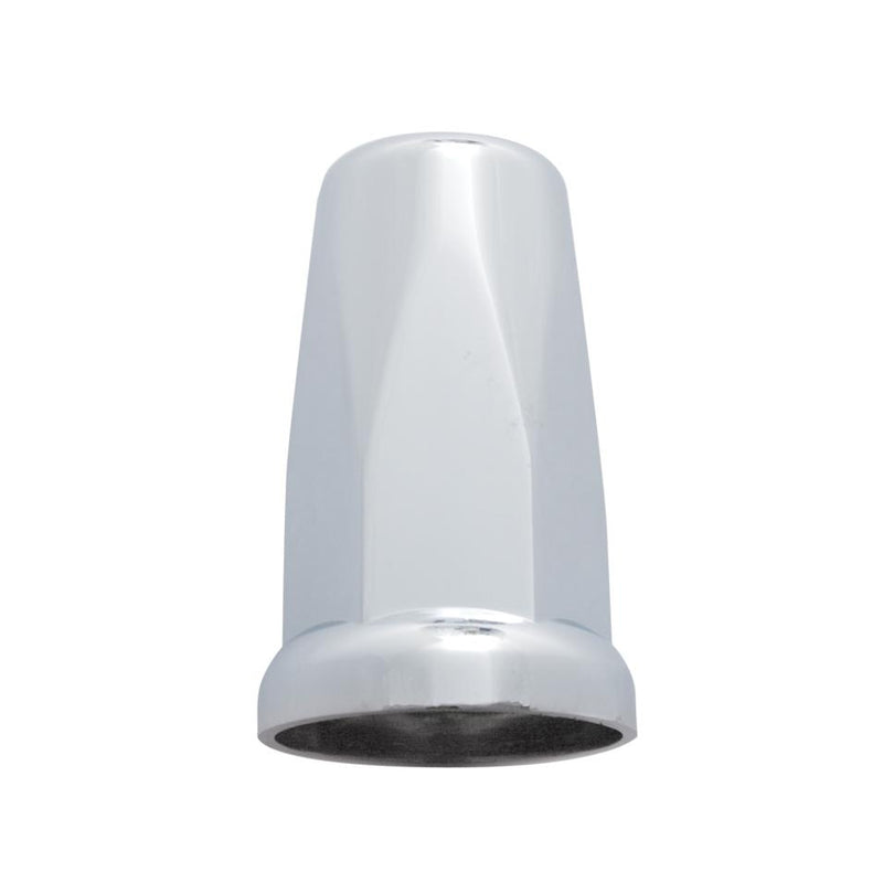 33mm chrome plastic tall push-on style lugnut cover