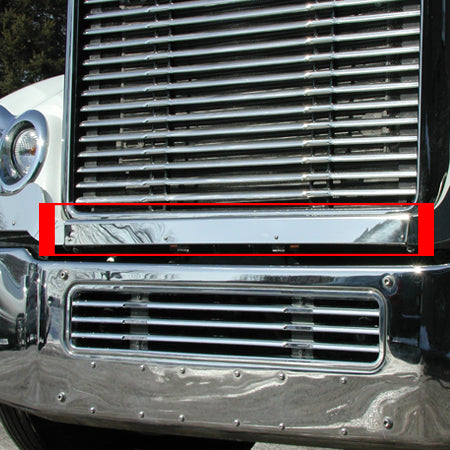 Freightliner Coronado -2010 stainless steel lower grill trim