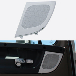 Freightliner Cascadia chrome plastic door speaker cover - SINGLE