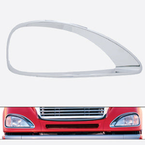 Freightliner Columbia chrome plastic headlight bezel