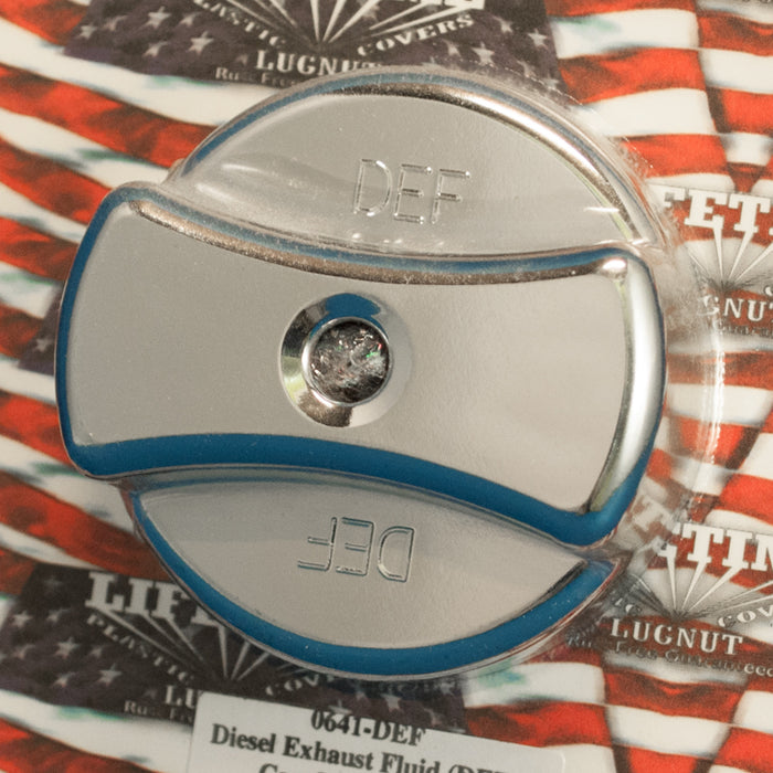 Freightliner chrome plastic DEF cap cover — Empire Chrome
