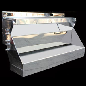 Kenworth W900L -2005 stainless steel battery box w/step