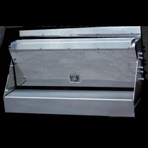 Kenworth W900L -2005 stainless steel tool box w/step