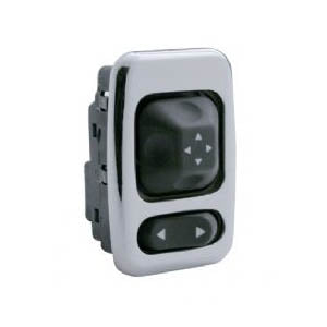 Freightliner Century/Columbia chrome plastic mirror switch bezel