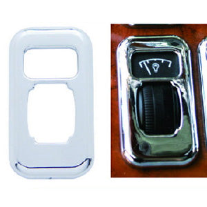 Peterbilt 379/389 2006+ chrome plastic dimmer switch cover
