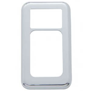 International chrome plastic "I" dash switch trim - 3/PACK