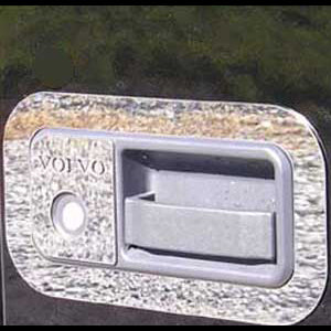 Volvo VN 2003+ stainless steel door handle trim - PAIR