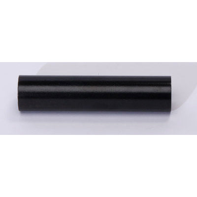 Black powder-coated fender mounting tube - PAIR