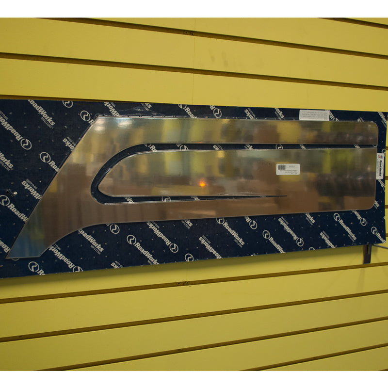 Freightliner Century/Columbia -2003 stainless steel above door trim - PAIR