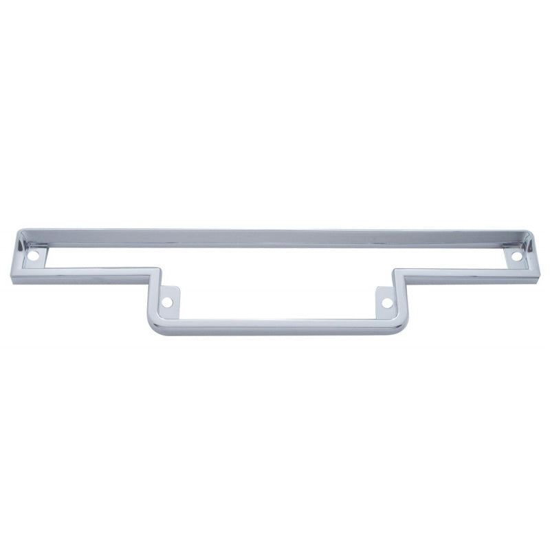 Peterbilt -2000 chrome plastic instrument panel bezel w/visor